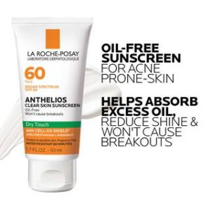 ANTHELIOS CLEAR SKIN OIL FREE SUNSCREEN SPF 60