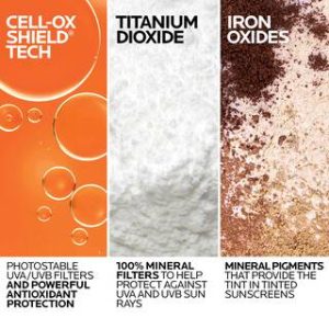 ANTHELIOS MINERAL TINTED SUNSCREEN FOR FACE WITH SPF